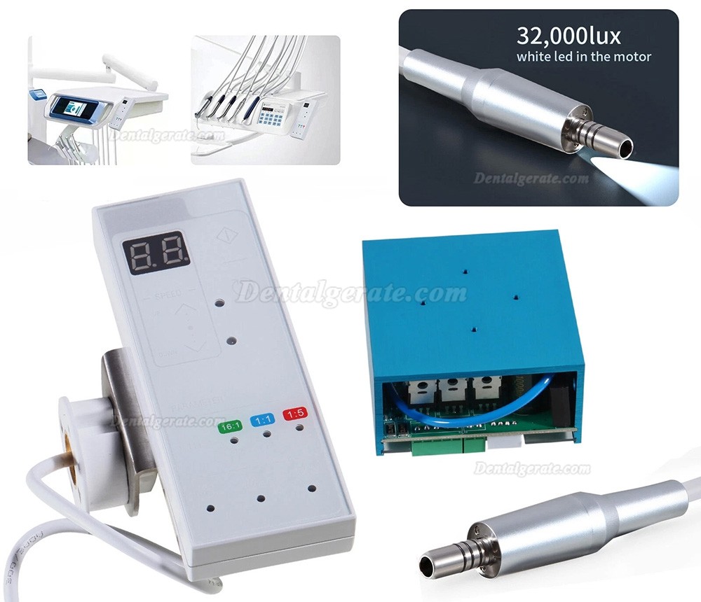 Eingebauter Elektrischer Mikromotor Zahnmedizin mit LED f&uuml;r Zahnarztst&uuml;hle